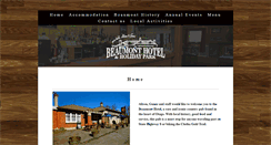Desktop Screenshot of beaumonthotel.co.nz